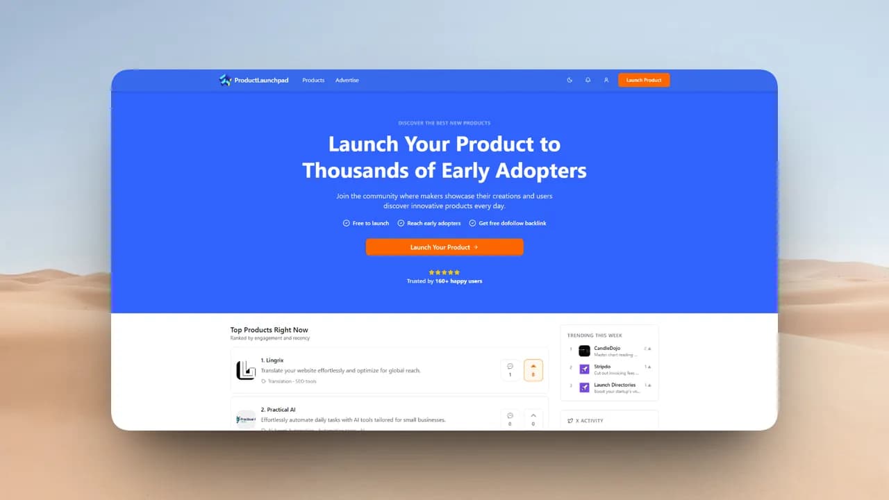 Product Launchpad
